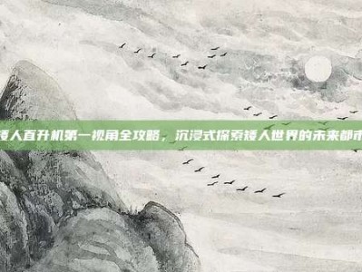 矮人直升机第一视角全攻略，沉浸式探索矮人世界的未来都市