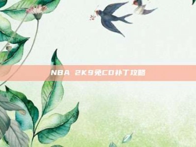 NBA 2K9免CD补丁攻略