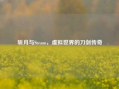 斩月与Steam，虚拟世界的刀剑传奇