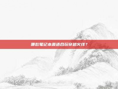 哪款笔记本最适合玩穿越火线？