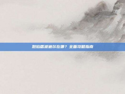 烈焰盾波迪尔在哪？全面攻略指南