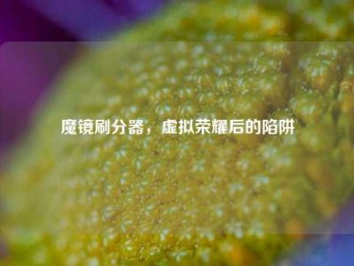 魔镜刷分器，虚拟荣耀后的陷阱