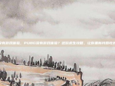 pubg没有游戏体验，PUBG没有游戏体验？这份求生攻略，让你重新找回吃鸡的快乐