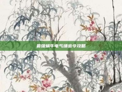 最强蜗牛电气锤密令攻略