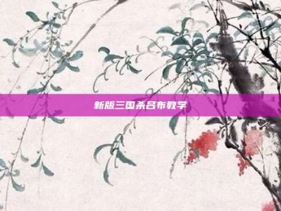 新版三国杀吕布教学