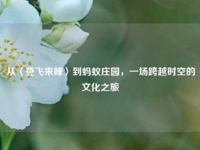 从〈登飞来峰〉到蚂蚁庄园，一场跨越时空的文化之旅