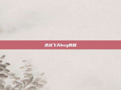 逆战飞天bug教程