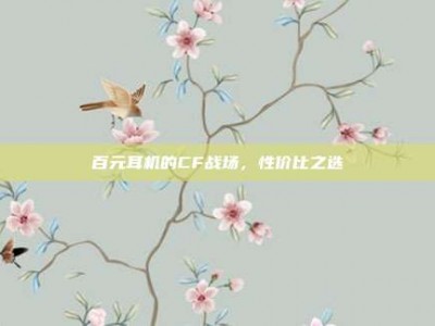 百元耳机的CF战场，性价比之选