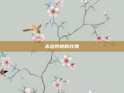 永远娇艳的玫瑰