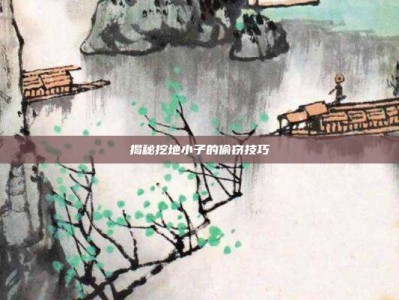 揭秘挖地小子的偷窃技巧