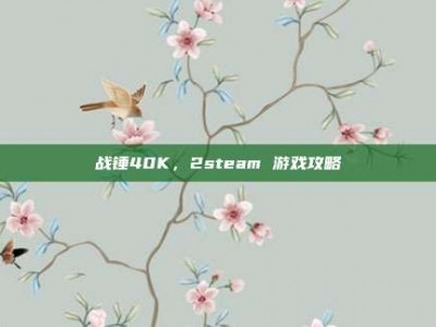 战锤40K，2steam 游戏攻略