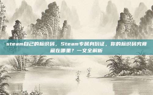 steam自己的标识码,Steam专属身份证,你的标识码究竟藏在哪里?一文全解析
