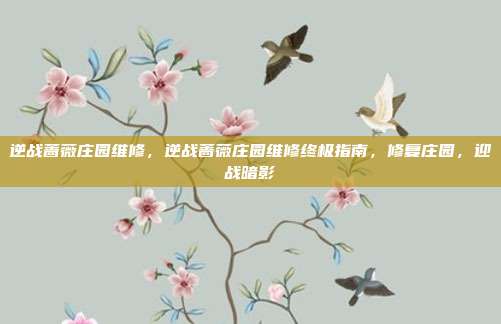 逆战蔷薇庄园维修，逆战蔷薇庄园维修终极指南，修复庄园，迎战暗影