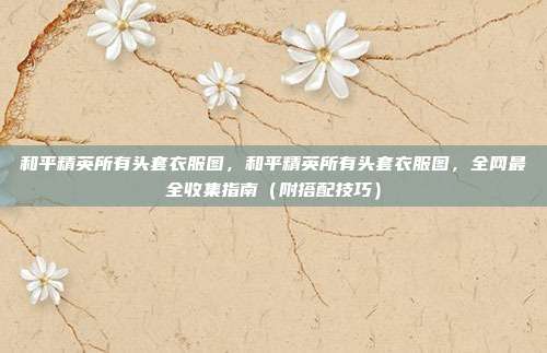和平精英所有头套衣服图，和平精英所有头套衣服图，全网最全收集指南（附搭配技巧）