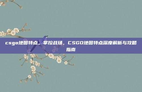 csgo地图特点,掌控战场,CSGO地图特点深度解析与攻略指南