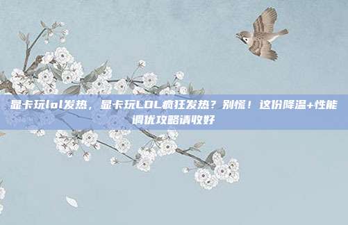 显卡玩lol发热,显卡玩LOL疯狂发热?别慌!这份降温+性能调优攻略请收好
