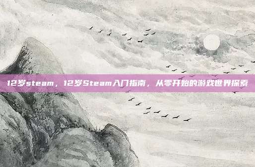12岁steam,12岁Steam入门指南,从零开始的游戏世界探索