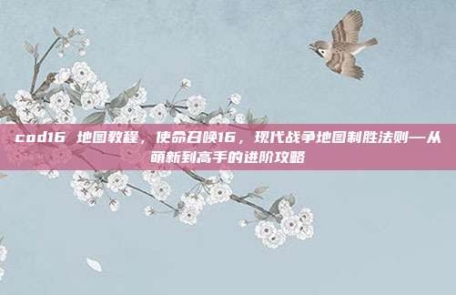 cod16 地图教程,使命召唤16,现代战争地图制胜法则—从萌新到高手的进阶攻略