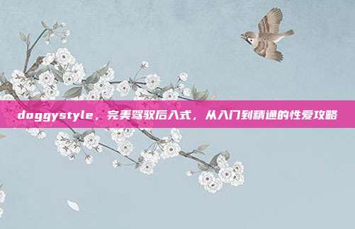 doggystyle,完美驾驭后入式,从入门到精通的性爱攻略
