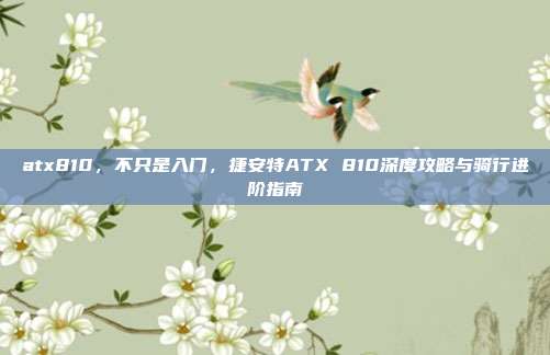 atx810,不只是入门,捷安特ATX 810深度攻略与骑行进阶指南