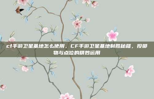 cf手游卫星基地怎么使用,CF手游卫星基地制胜秘籍,投掷物与点位的精妙运用
