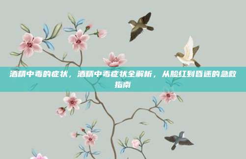 酒精中毒的症状,酒精中毒症状全解析,从脸红到昏迷的急救指南