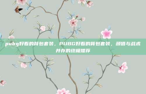 pubg好看的背包套装,PUBG好看的背包套装,颜值与战术并存的终极推荐
