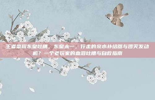 王者荣耀东皇吐槽,东皇太一,行走的泉水补给器与团灭发动机?一个老玩家的血泪吐槽与自救指南