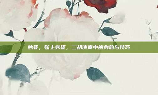 妙姿,弦上妙姿,二胡演奏中的身韵与技巧