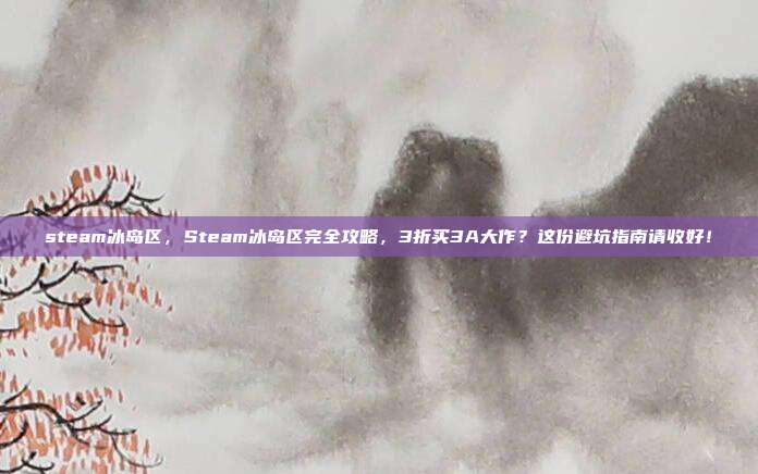 steam冰岛区,Steam冰岛区完全攻略,3折买3A大作?这份避坑指南请收好!