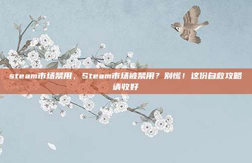 steam市场禁用,Steam市场被禁用?别慌!这份自救攻略请收好