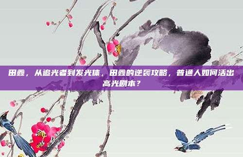 田鑫,从追光者到发光体,田鑫的逆袭攻略,普通人如何活出高光剧本?