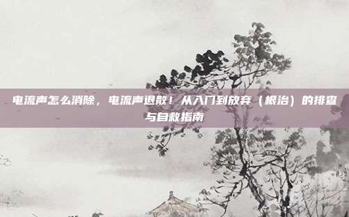 电流声怎么消除,电流声退散!从入门到放弃(根治)的排查与自救指南