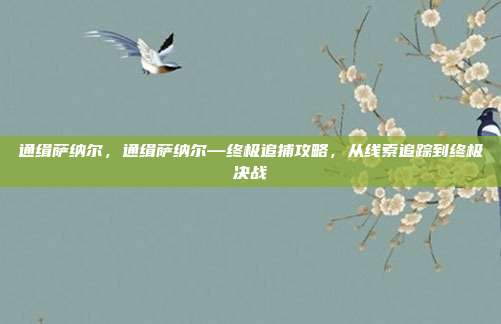 通缉萨纳尔,通缉萨纳尔—终极追捕攻略,从线索追踪到终极决战