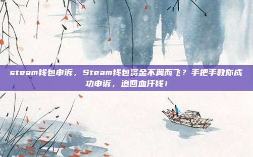steam钱包申诉,Steam钱包资金不翼而飞?手把手教你成功申诉,追回血汗钱!