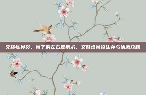 交替性鼻炎,鼻子的左右互搏术,交替性鼻炎生存与治愈攻略