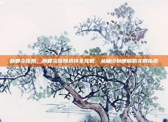 脉管炎医院，脉管炎医院选择全攻略，从确诊到康复的实用指南