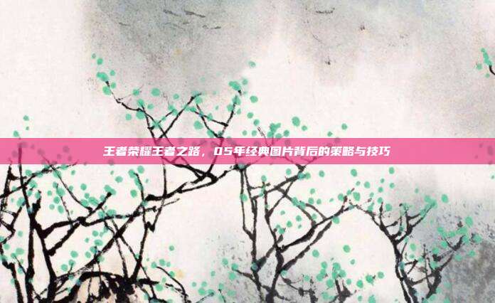 王者荣耀王者之路,05年经典图片背后的策略与技巧