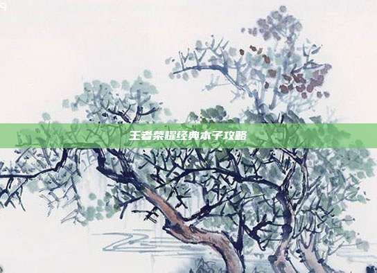 王者荣耀经典本子攻略