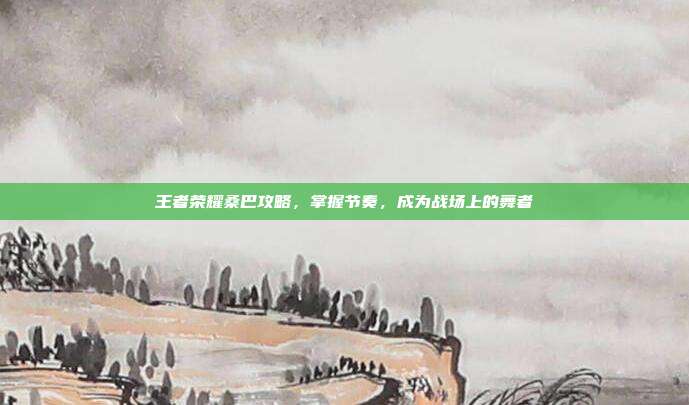 王者荣耀桑巴攻略,掌握节奏,成为战场上的舞者