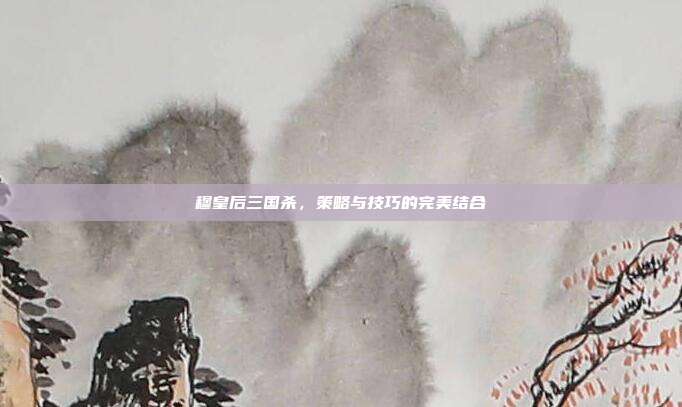穆皇后三国杀，策略与技巧的完美结合