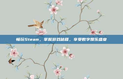 畅玩Steam,掌握游戏秘籍,享受数字娱乐盛宴