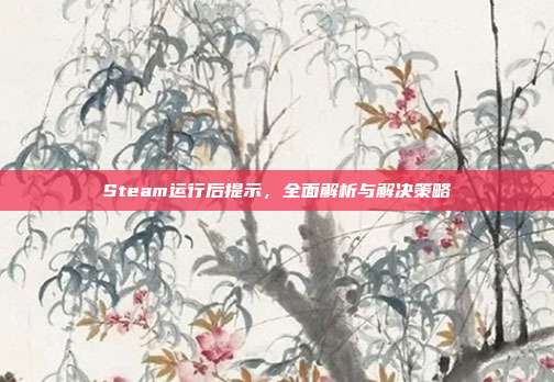Steam运行后提示,全面解析与解决策略