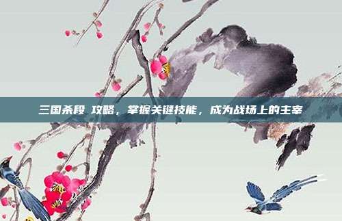 三国杀段珪攻略，掌握关键技能，成为战场上的主宰