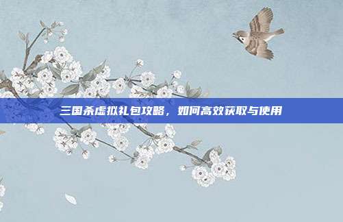 三国杀虚拟礼包攻略，如何高效获取与使用