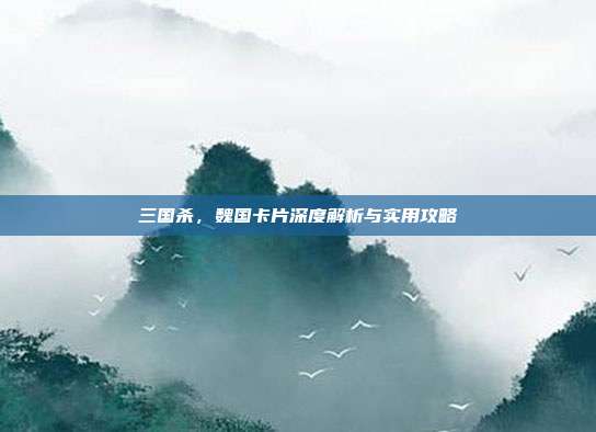 三国杀，魏国卡片深度解析与实用攻略
