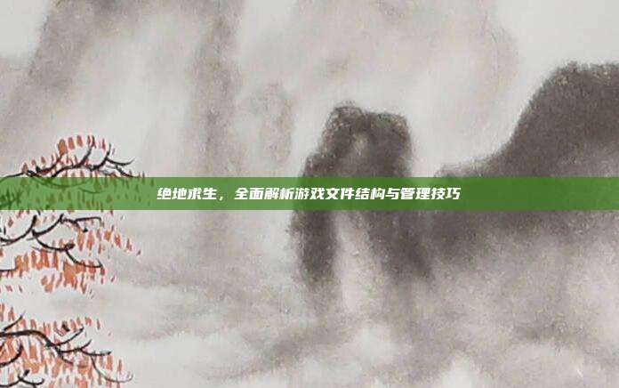 绝地求生，全面解析游戏文件结构与管理技巧