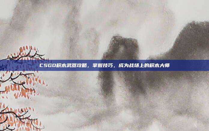 CSGO积木武器攻略，掌握技巧，成为战场上的积木大师