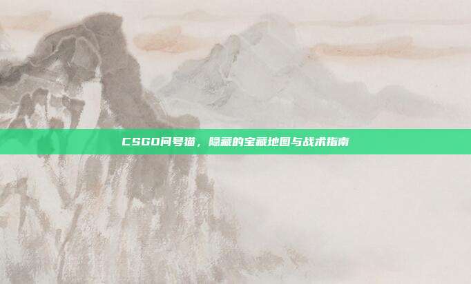 CSGO问号猫，隐藏的宝藏地图与战术指南