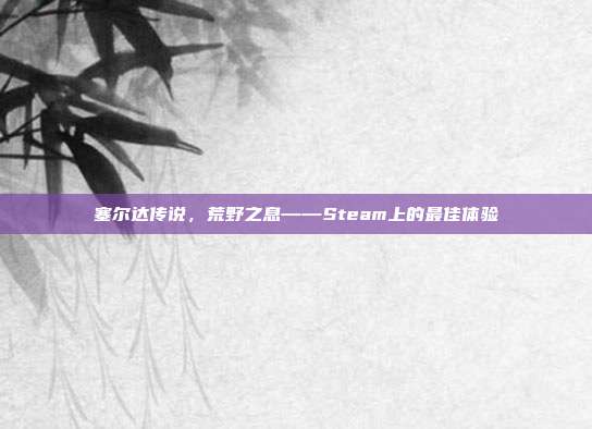 塞尔达传说，荒野之息——Steam上的最佳体验